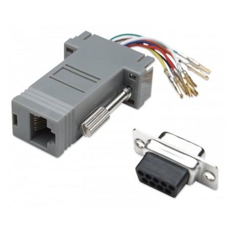 Adattatore Modulare DB 9p.F / RJ45 8 fili IMA 272