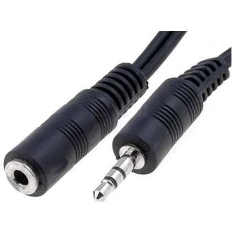 Prolunga audio Stereo Jack 3.5 mm M/F 2m ICOC 02-SB-HP