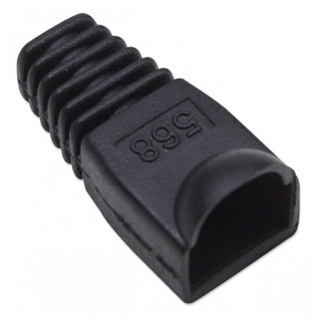 Copriconnettore per Plug RJ45 6.2mm Nero IWP-CBOOT-BK