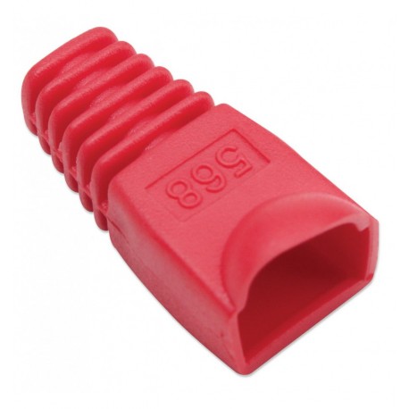 Copriconnettore per Plug RJ45 6.2mm Rosso IWP-CBOOT-RD