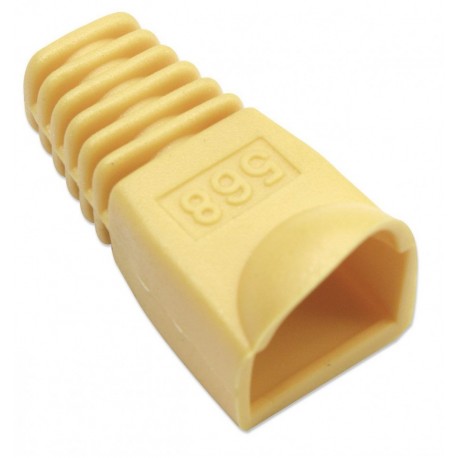 Copriconnettore per Plug RJ45 6.2mm Giallo IWP-CBOOT-YE