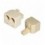 Accoppiatore telefonico duplex 6P6C M a 2x 6P4C F