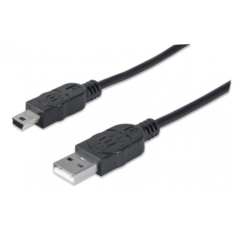 Cavo USB 2.0 A maschio/mini B 5 pin maschio 1
