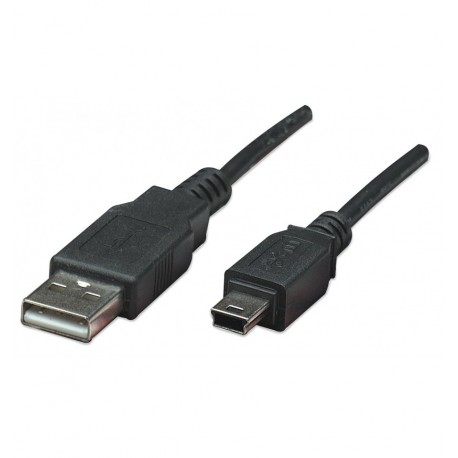 Cavo USB 2.0 A maschio/mini B 5 pin maschio 3 m Nero ICOC MUSB-AA-030