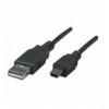Cavo USB 2.0 A maschio/mini B 5 pin maschio 3 m Nero ICOC MUSB-AA-030