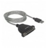 Convertitore USB a Stampante Parallela DB25 F