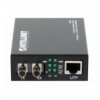 Convertitore RJ45 - Fibra ST 100Base-TX