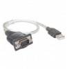 Convertitore Adattatore Manhattan da USB a Seriale 45cm in Blister