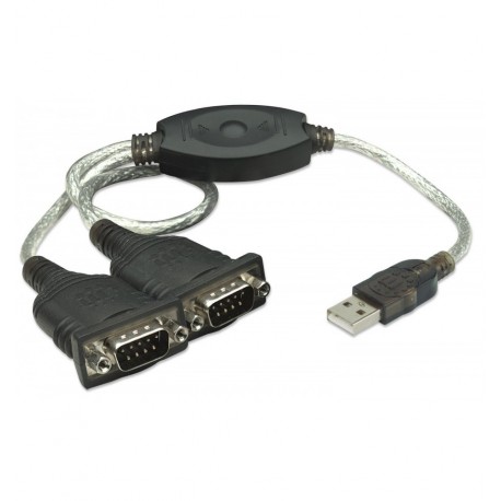 Convertitore da USB a 2 porte seriali IDATA USB-2D