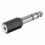 Adattatore Audio 6.3mm Maschio a 3.5mm Femmina Stereo