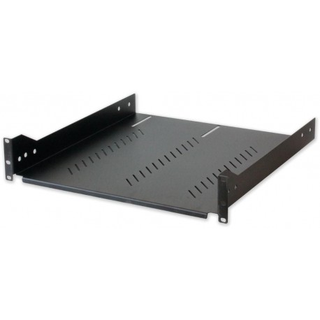 Mensola per Rack 19'' 470 mm 2U Nera 4 punti I-CASE TRAY-68-BK