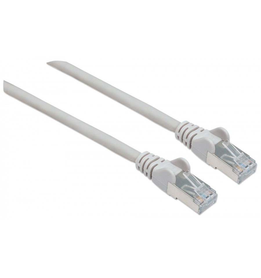 Cavo Patch Cat.7 Plug RJ45 6A S/FTP LSZH 20m Grigio ICOC R7-7SS-200  Intellinet