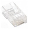 Plug Modulari RJ45 Cat5E per Cavo Rigido UTP IWP-8P8C-ITP7