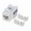 Frutto Keystone RJ45 Cat.6 UTP non schermato Bianco