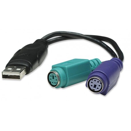 Adattatore USB a doppio PS/2 IDATA Y-PS2/USB