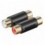 Adattatore audio doppio RCA Femmina/Femmina