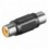 Adattatore audio singolo RCA Femmina/Femmina