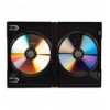 Custodia Doppia per DVD/CD BOX Nero ICA-DVD-2130