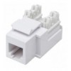 Frutti Telefonici RJ11/RJ12 Keystone Bianco