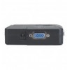 KVM Switch 2 Porte USB/Audio Nero