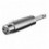 Adattatore XLR Cannon Femmina ad Audio 6,35mm Maschio Mono