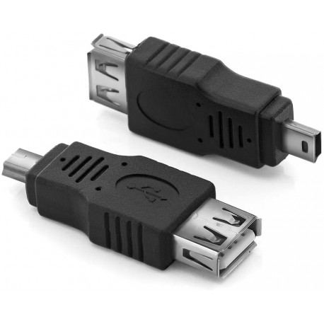 Adattatore USB A femmina a Mini B maschio IADAP USB-AF/5M