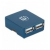 Micro USB Hub 2.0 4 porte, attivo 