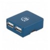 Micro USB Hub 2.0 4 porte, attivo 