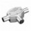 Sdoppiatore per Antenna TV 2 Maschio/Femmina 9.5 mm