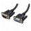 Cavo prolunga monitor SVGA standard M/F 7,5 mt NERO