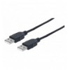Cavo USB 2.0 A maschio/A maschio 3 m ICOC U-AA-30-U2