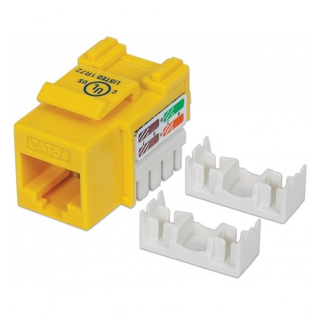 Frutto Keystone RJ45 Cat5e UTP Giallo IWP-MD C5E/YE