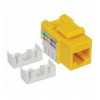 Frutto Keystone RJ45 Cat5e UTP Giallo