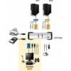 KVM VGA audio Switch 2 porte USB/PS2 OSD, CS-1732B