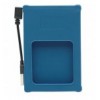 Box esterno 2.5'' SATA USB2.0 Silicone Blu