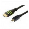 Cavo HDMI™ Highspeed con Ethernet Channel 1.4 A M/ Micro D M