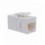 Accoppiatore RJ45 F/F UTP Cat6 Keystone Bianco