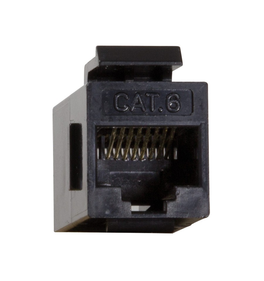 Accoppiatore RJ45 F/F UTP Cat6 Keystone Nero IWP-MD C6/PK Intellinet