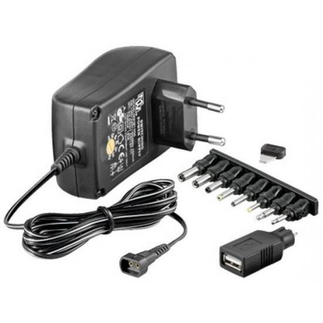 Alimentatore Regolabile 1500 mAh AC/DC Stabilizzato 18W IPW-NTS1500G