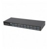 KVM Switch 16 porte combo USB + PS/2, OSD