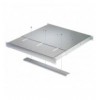 Mensola estensibile per Rack 19'' 1U Grigio 4 punti