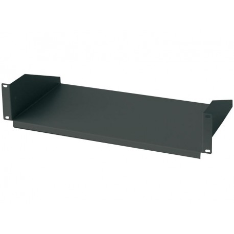 Mensola per Rack 19'' 250 mm 2U Nera 2 punti I-CASE TRAY-14