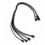 Cavo Splitter per Ventole Tachimetriche 4 poli (CA-PWM-03)