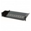 Mensola per Rack 19'' 300 mm 2U Nera 2 punti I-CASE TRAY-300BK