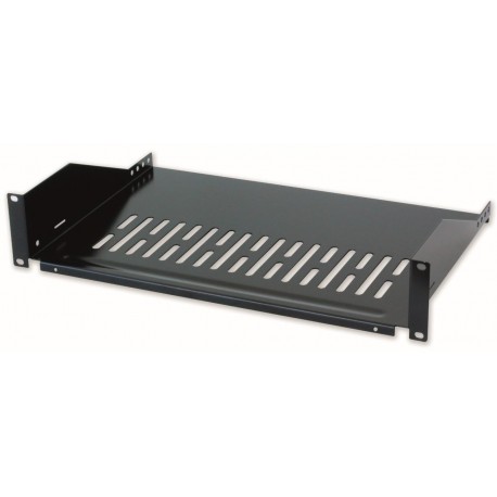 Mensola per Rack 19'' 400 mm 2U Nera 2 punti I-CASE TRAY-400BK