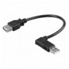 Cavo USB 2.0 A maschio angolato/A femmina 0