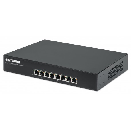 Switch 8 porte Gigabit PoE+ I-SWHUB 8GPE