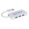 Hub 3 porte USB 3.0 con Adattatore Ethernet Gigabit