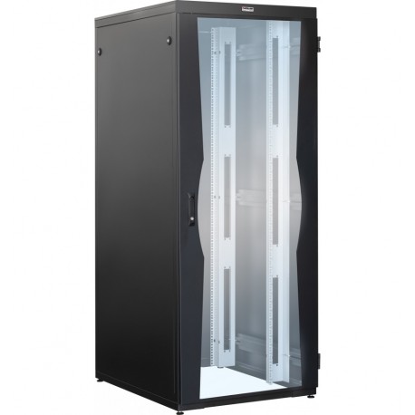 Armadio NetRack 19'' 800x1000 42 Unità Nero da Assemblare I-CASE FP-4218BKX