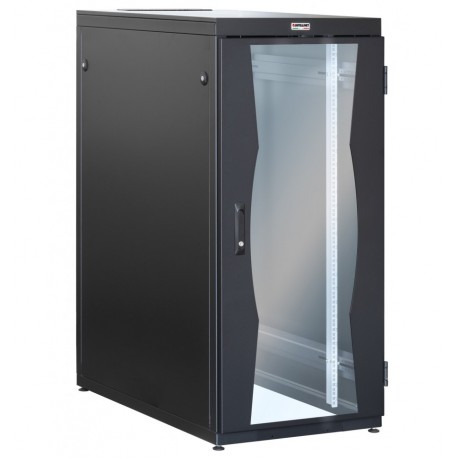 Armadio NetRack 19'' 600x1000 27 Unità Nero da Assemblare I-CASE FP-2710BKX